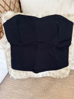 A New Day black ponte tube top medium
